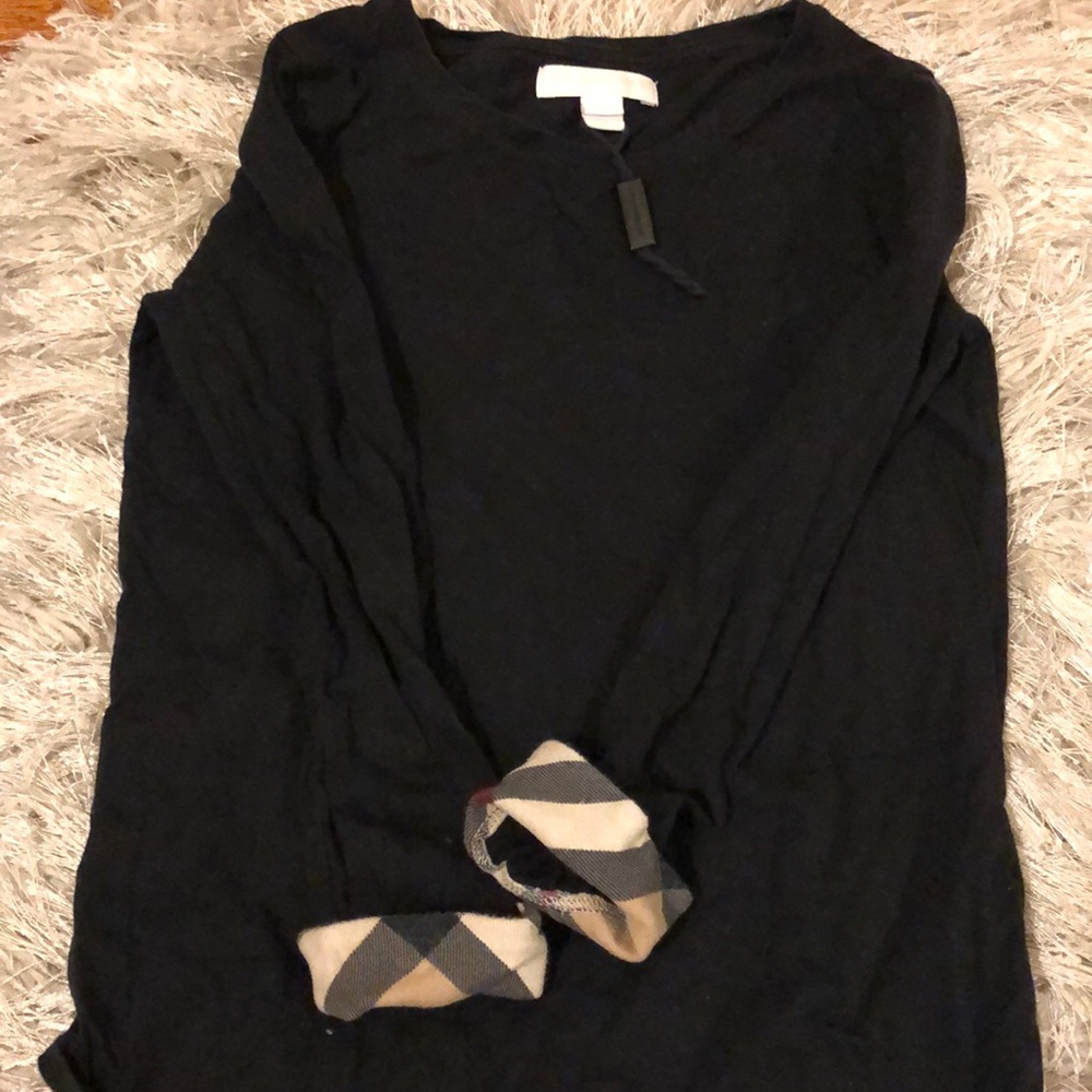 Girls Burberry Long sleeve shirt sz 6